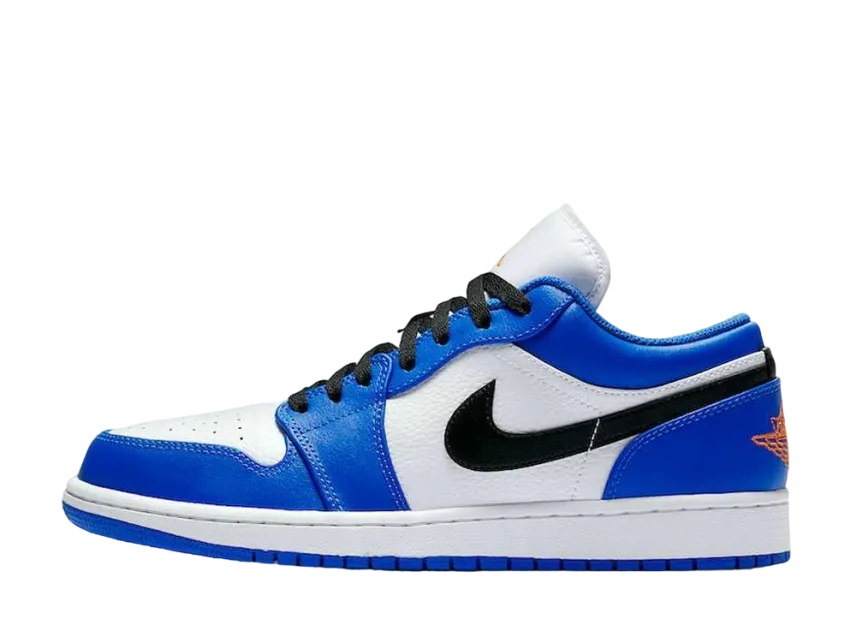 ナイキ エアジョーダン1 ロー "ホワイト/ブルー/オレンジ"