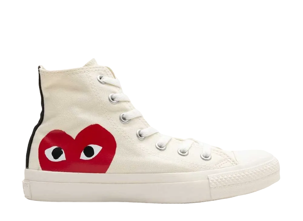 PLAY COMME des GARCONS × Converse All Star Hi "White"