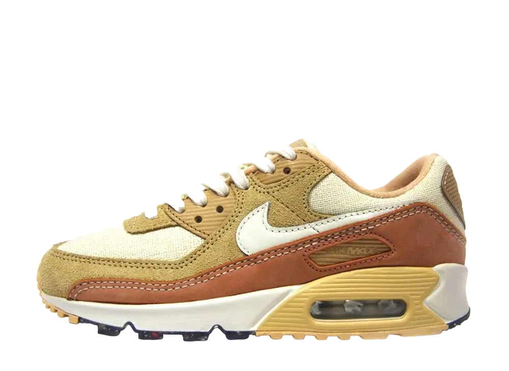 NIKE Women's AIR MAX 90 "SAIL/WHITE/BRUSH"