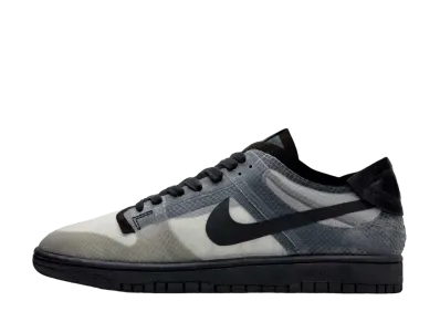 コムデギャルソン × ナイキ ダンク ロー ウィメンズ "ブラック/クリアブラック"