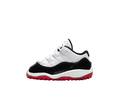 ナイキ TD エアジョーダン11 ロー "ジムレッド"(キッズ)