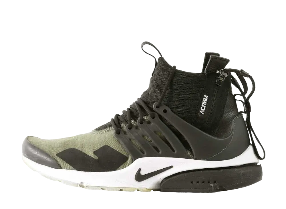 ACRONYM × Nike Air Presto Mid "Olive"