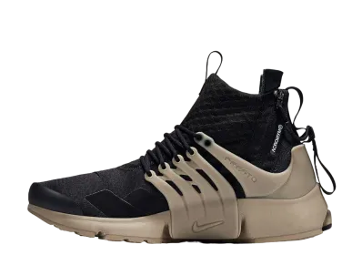 ACRONYM × Nike Air Presto Mid "Black"