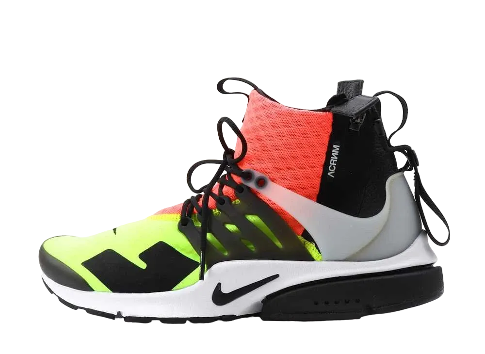 ACRONYM × Nike Air Presto Mid "Hot Lava"