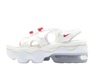 NIKE AIR MAX KOKO SANDAL Women's WHITE/UNIVERSITY RED