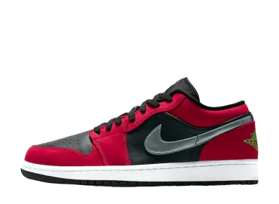 Nike Air Jordan 1 Low "Gym Red/Green/Silver"