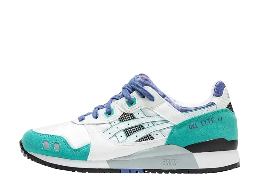 アシックス ゲルライト3 OG "ホワイト ティール ブルー"
