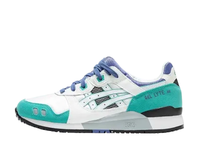 アシックス ゲルライト3 OG "ホワイト ティール ブルー"