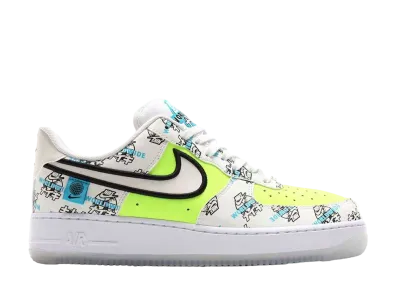 ナイキ ワールドワイドパック エアフォース1 ロー ホワイト "カタカナ"