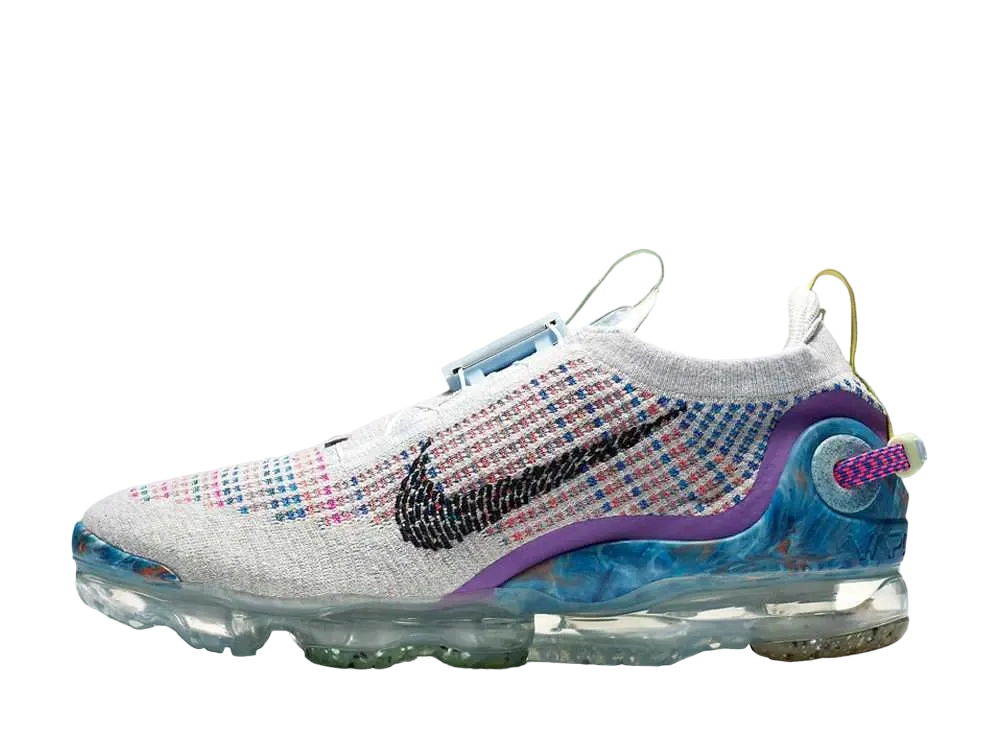 Nike Air Vapormax 2020 Flyknit "Pure Platinum/Multi Color/Black"