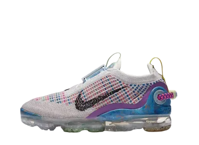 Nike Women's Air Vapormax 2020 Flyknit "Pure Platinum/Multi Color/Black"