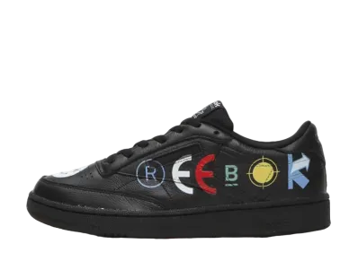 BlackEyePatch × Reebok Club C 85 "Black"