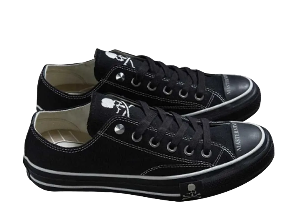 MASTERMIND JAPAN × CONVERSE CHUCK TAYLOR CANVAS MMJ OX "BLACK/BLACK"
