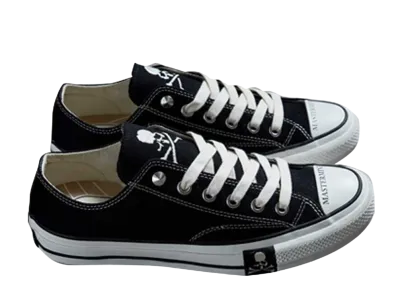 MASTERMIND JAPAN × CONVERSE CHUCK TAYLOR CANVAS MMJ OX "BLACK/WHITE"