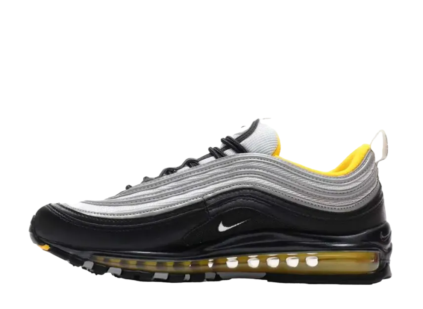 ナイキ エアマックス97 "ブラック/ホワイトアマリロ"