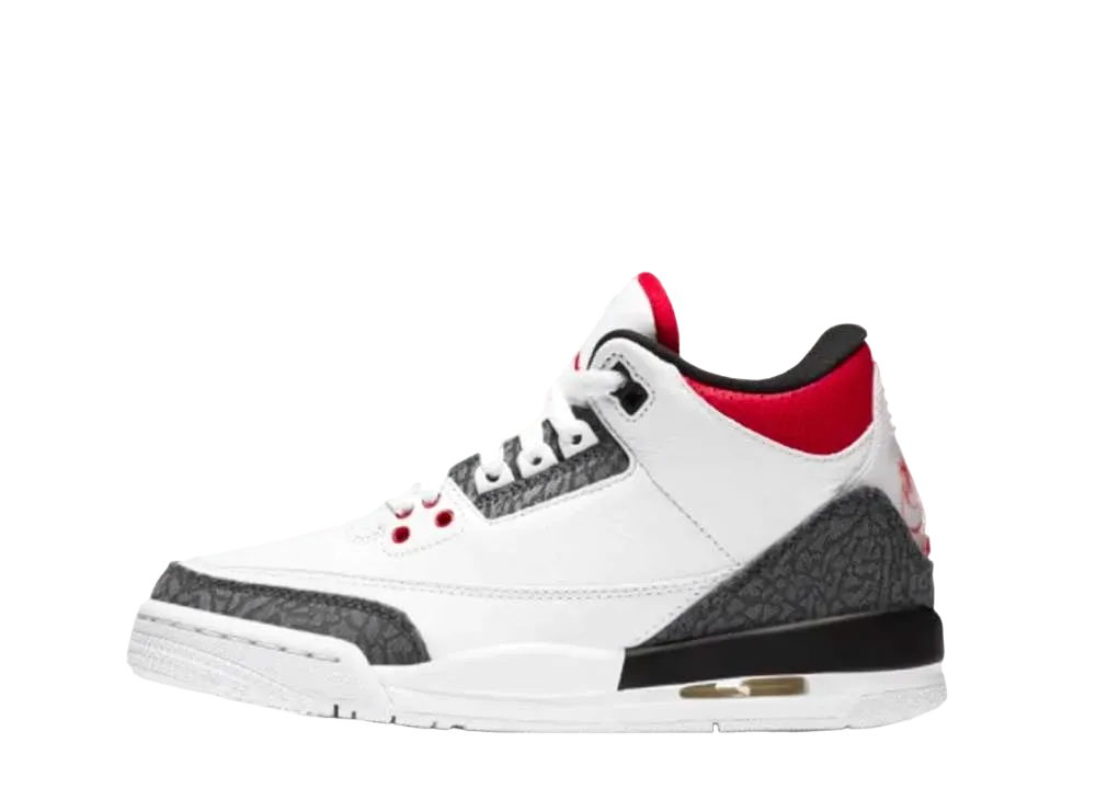 Nike GS Jordan 3 Retro SE-T JP "Fire Red Denim"