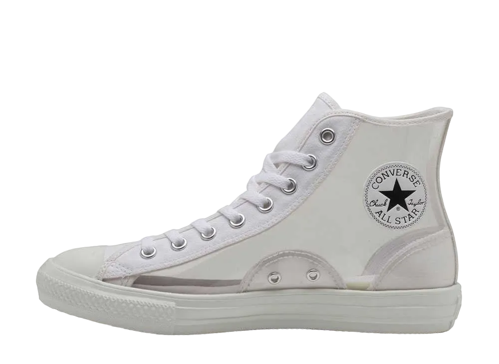 CONVERSE ALL STAR LIGHT CLEARMATERIAL HI "WHITE"