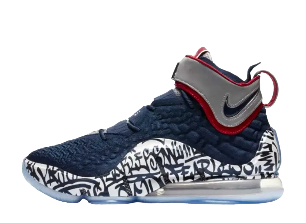 NIKE LEBRON 17 "GRAFFITI COLD BLUE"
