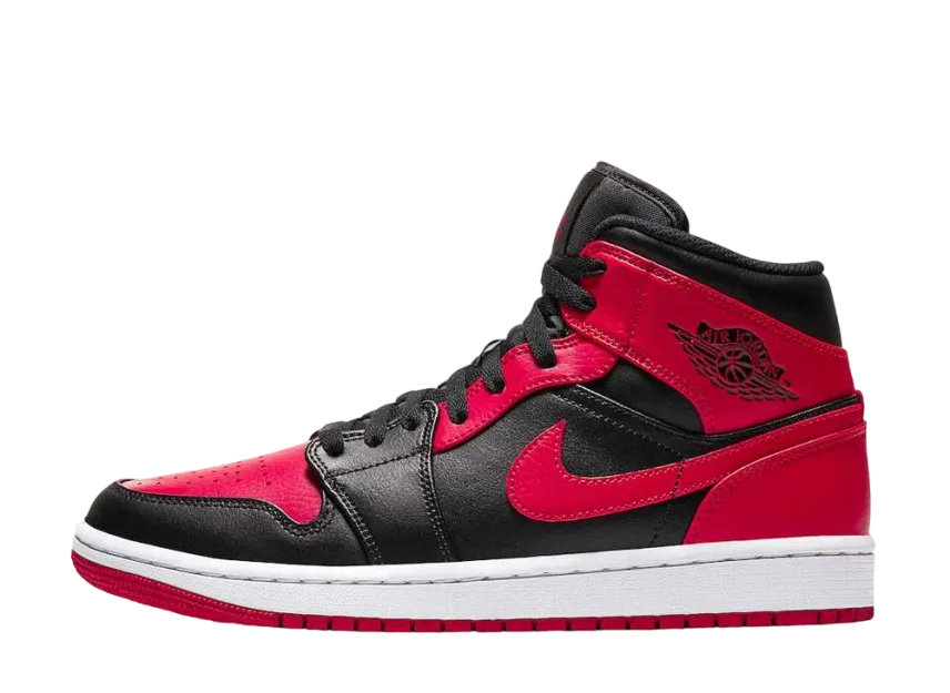 エアジョーダン1 MID BRED Nike Air Jordan 1 Mid