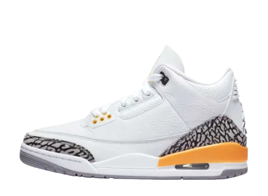ナイキ ウィメンズ エアジョーダン3 レトロ "レーザーオレンジ"