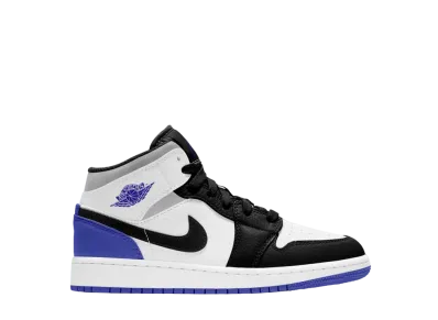ナイキ エアジョーダン1 ミッド GS "パープル"