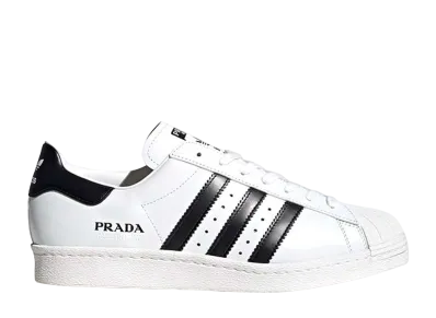 PRADA × adidas Superstar "Core White/Core Black-Core White"