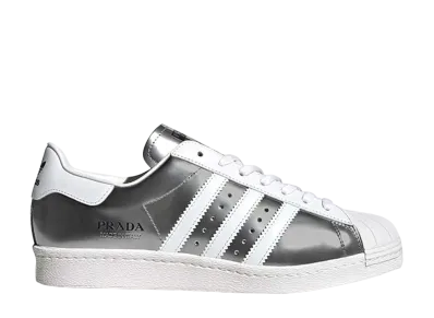PRADA × adidas Superstar " Silver Metallic"