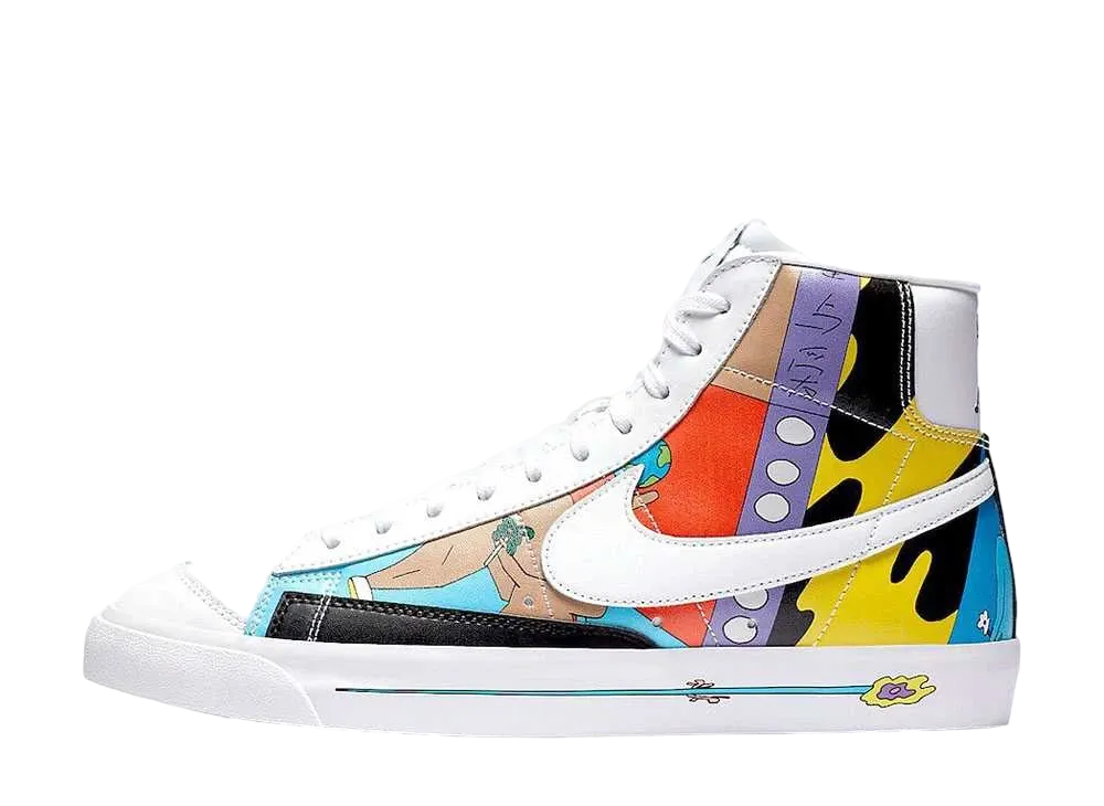 RUOHAN WANG × NIKE BLAZER MID FLYLEATHER