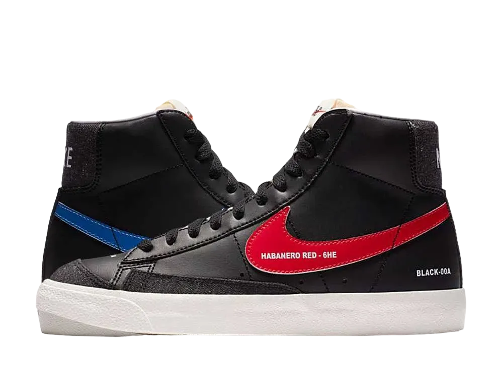 NIKE Women's BLAZER MID '77 "BLACK"