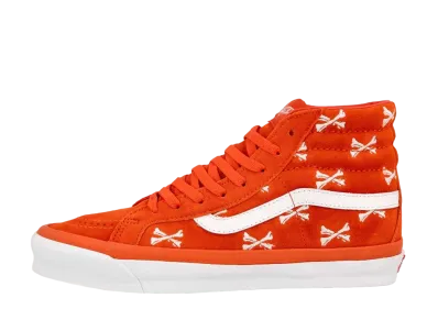 WTAPS × VANS VAULT SK8-HI LX "ORANGE/WHITE"