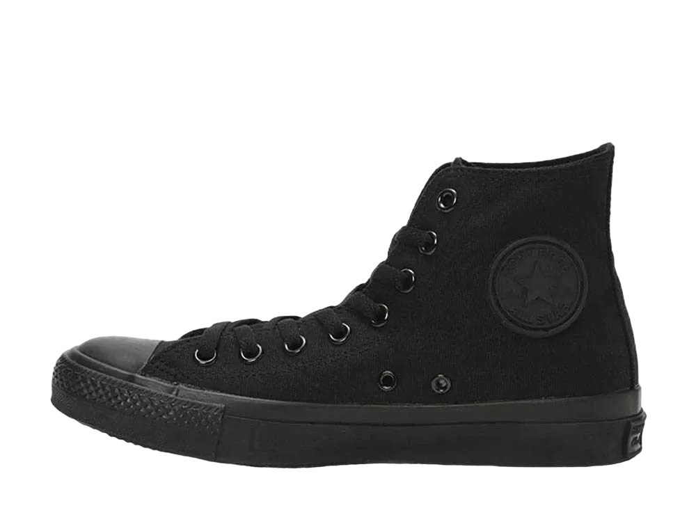 Converse Canvas All Star Hi "Black/Black"