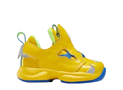 Minions × Reebok TD Versa Pump Fury "Blaze Yellow"