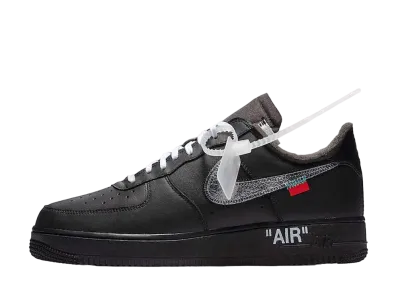 Off-White × Moma × Nike Air Force 1 Low "Black"
