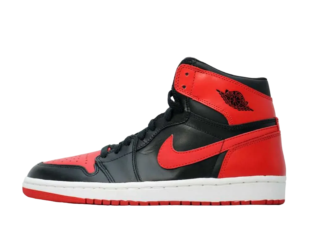 Nike Air Jordan 1 Retro High "Black Varsity Red/Bred"(2001)