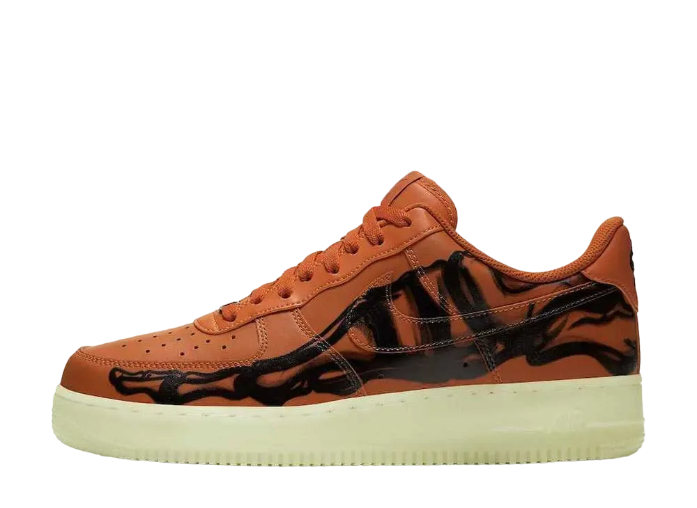 Nike Air Force 1 Low "Orange Skelton"