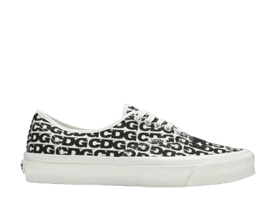 COMME des GARCONS × Vans Authentic LX "Black Heel Tab"