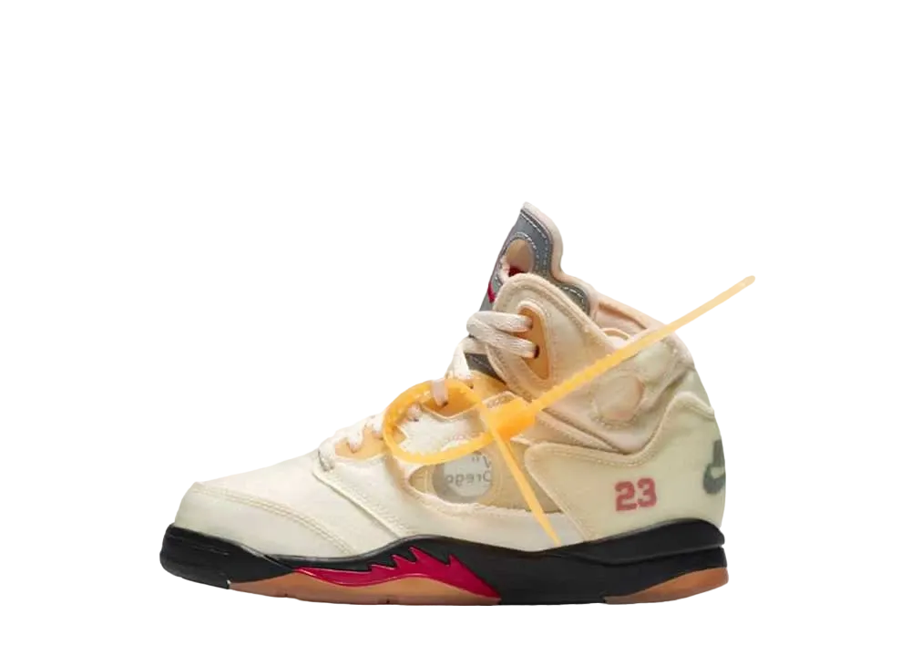 Off-White × Nike PS Air Jordan5 "Sail"