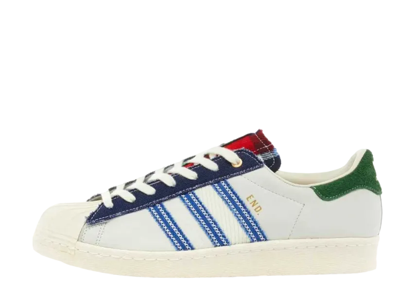 エンド × アディダス スーパースター 80 "オルタナティブ  ラグジュアリー"