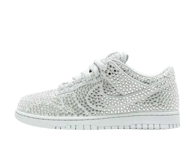 カクタス プラント フリーマーケット × ナイキ ダンク ロー "スワロフスキー" "ピュア プラチナム"