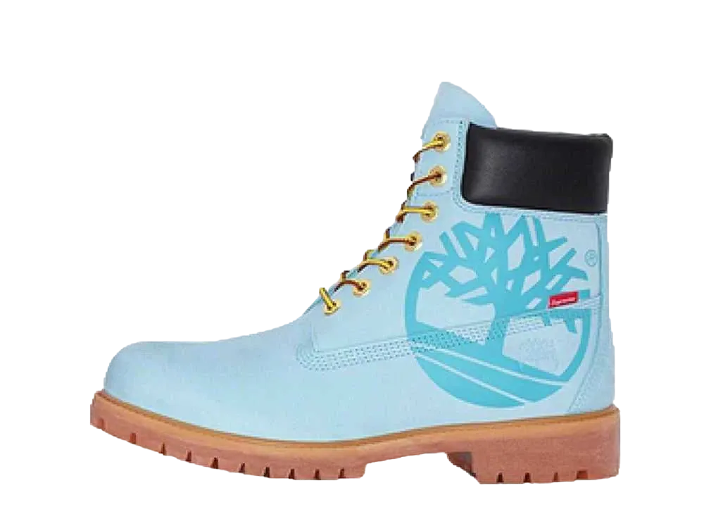TIMBERLAND × Supreme 6" BOOT "ICE BLUE"