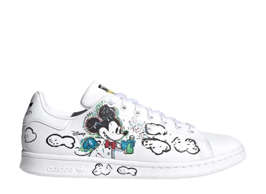 ミッキーマウス × アディダス オリジナルス スタンスミス "ホワイト/マルチ"
