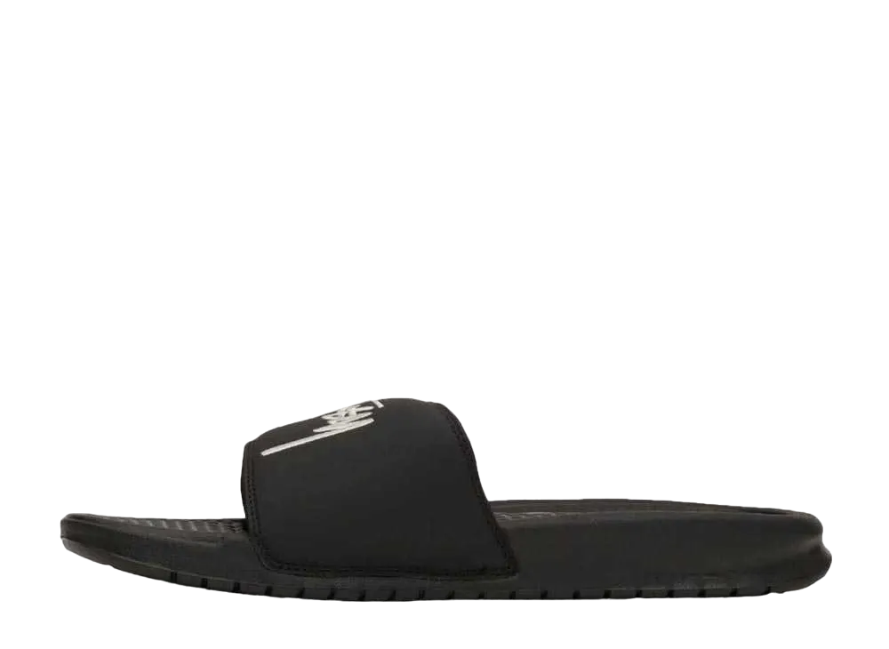 Stussy × Nike Benassi Slide Sandal "Black" (DC5239-001)