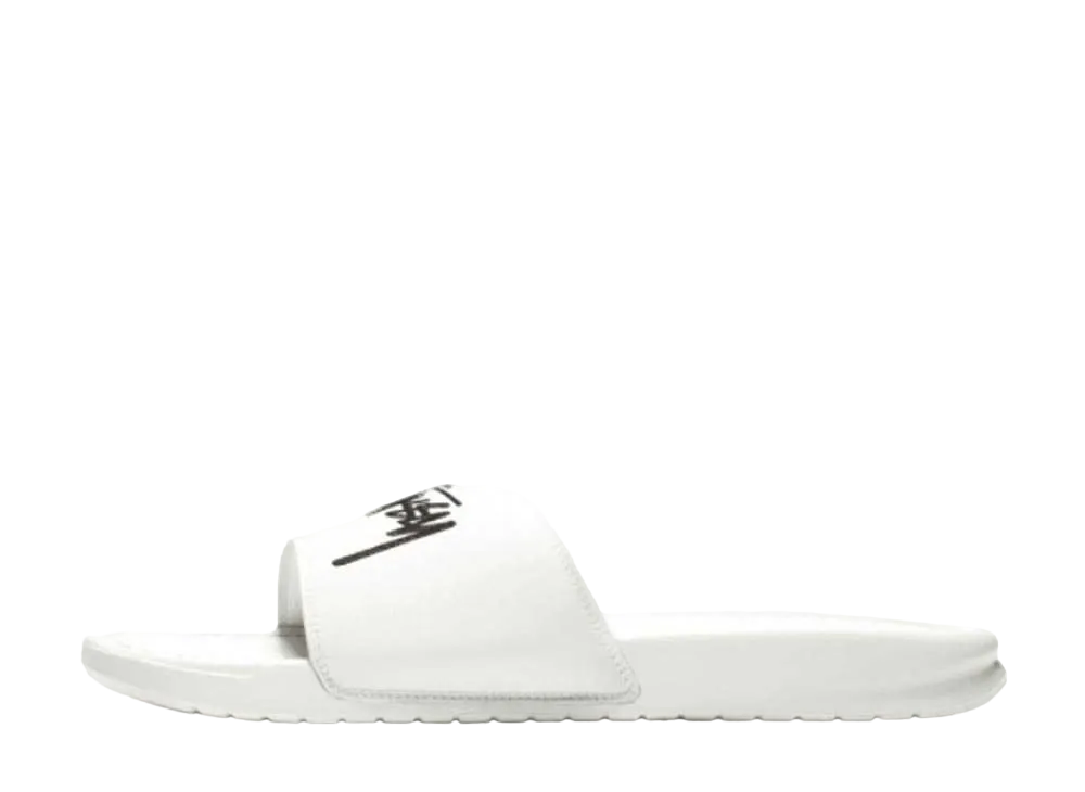 Stussy × Nike Benassi Slide Sandal "Sail"
