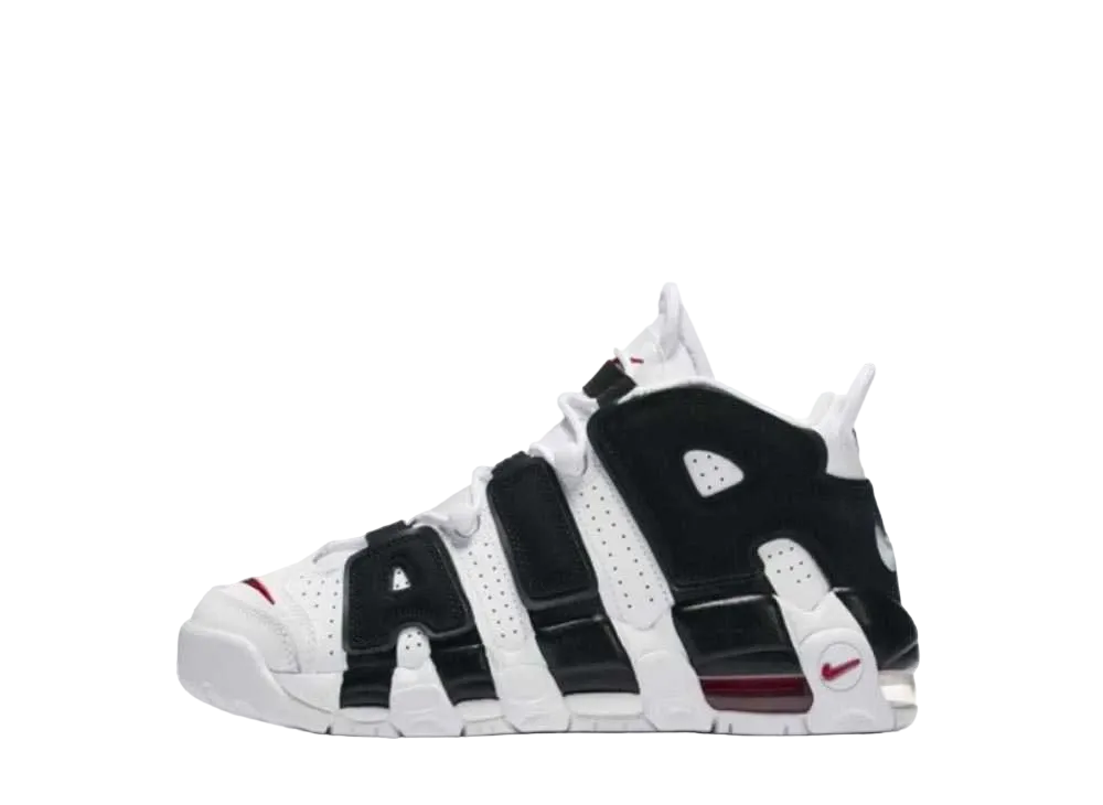 NIKE AIR MORE UPTEMPO GS "WHITE/BLACK/UNIVERSITY RED"(2017)