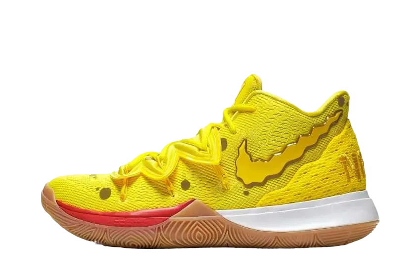 Spongebob Squarepants × Nike Kyrie 5 GS "Opti Yellow"