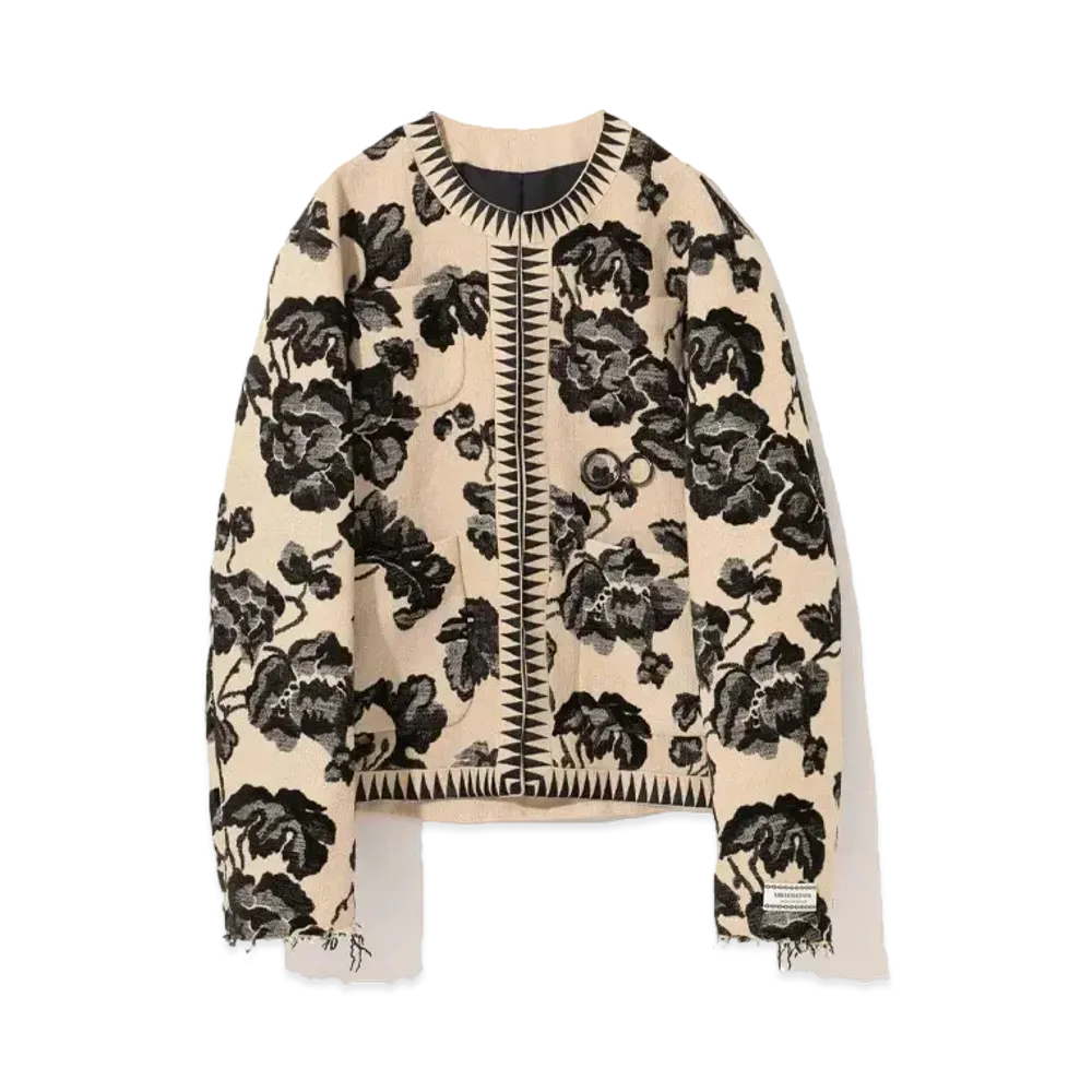 UNDERCOVER Kinkasan Woven Blouson "Ivory Base"