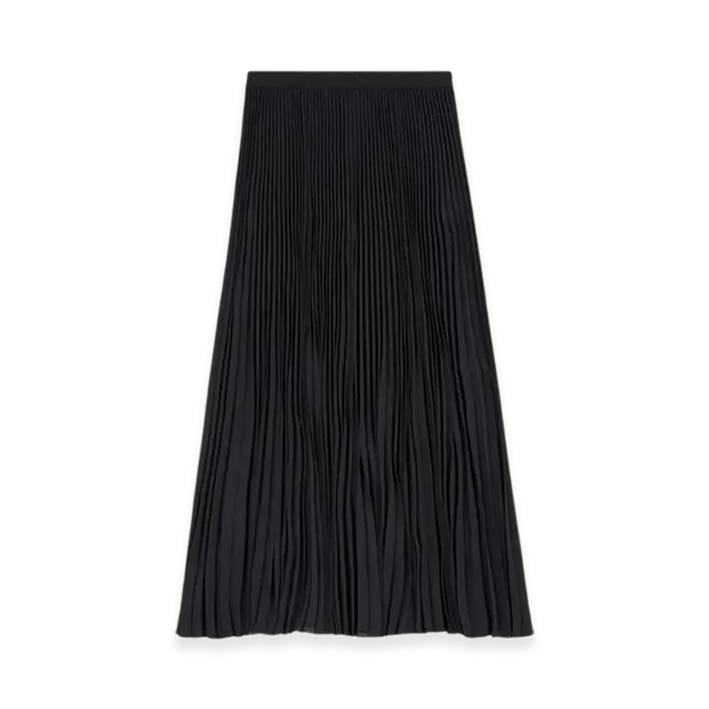 BALENCIAGA Women's Elastic Skirt in "Black"