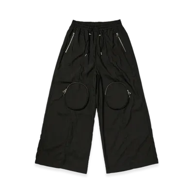 THUG CLUB TC Knee Lock Cargo Wide Pants "Black"