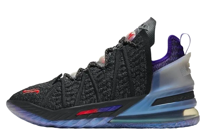KYLIAN MBAPPE × NIKE LEBRON 18 "BLACK/PURPLE"