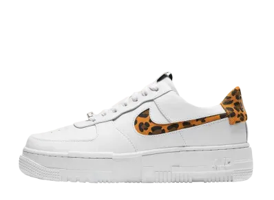 ナイキ ウィメンズ エアフォース1 ロー ピクセル SE "レオパード"